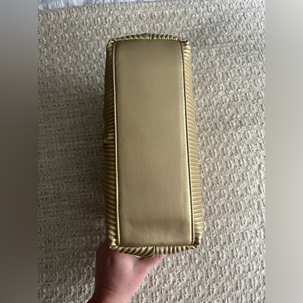 Gold Ruched Bag - Picture 10 of 10